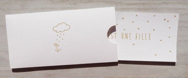 Faire-part Les petites choses